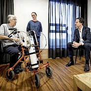 Mark Rutte bezoekt post covid-19 afdeling Basalt