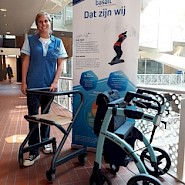 Donatie van Rollz rollator en rolstoel in één