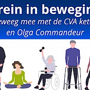 Wij bewogen mee met Olga Commandeur op de Dag van de Beroerte